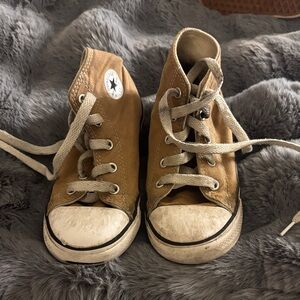 Converse Kids Brown High-Top Sneakers